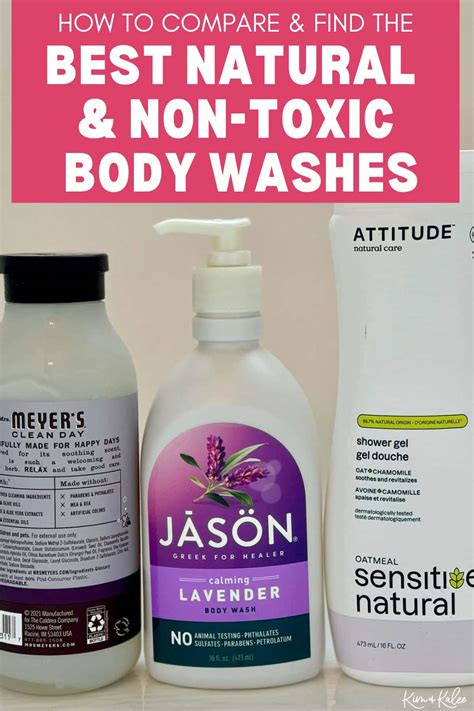 natural body wash brands.